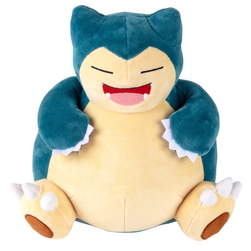 Pokemon 12" Large Snorlax Plush - Officially Licensed - Generation One - Authentic 12-inch Soft Stuffed Animal Toy Fig..