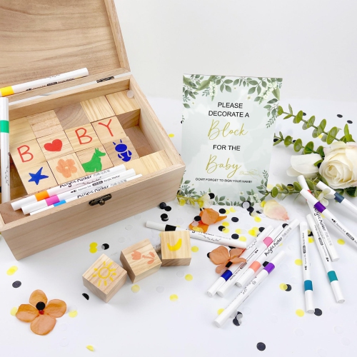 EIGTWEN 78 PCS Funniest Baby Shower Games Ever, Unique Baby Shower Ideas Activities for Guests, Suitable for Boy and G..