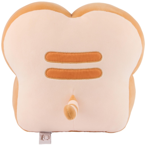 GUND Pusheen’s Kitchen: White Bread Squisheen Plush, Squishy Toy Food Stuffed Animal for Ages 8 and Up, Brown, 11”