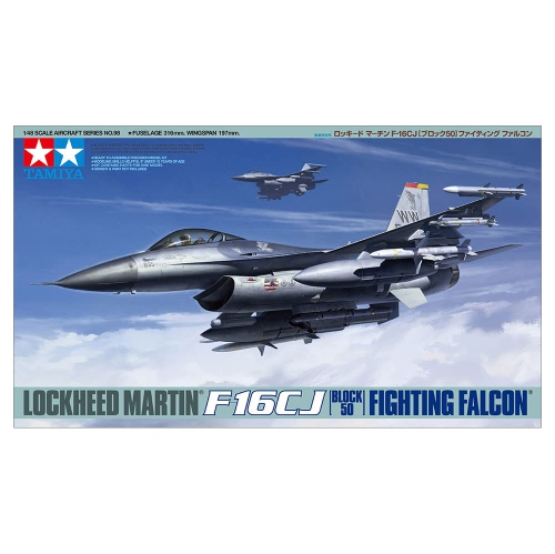 Tamiya 61098 1/48 F-16CJ Fighting Falcon Model Kit
