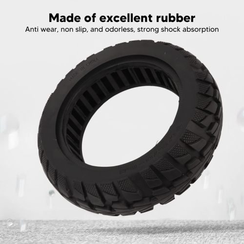 Scooter Off Road Solid Tire Replacement 10 Inch Rubber for Electric Scooter With 10x2.7 6.5 Outer Tire