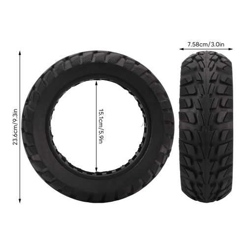 Scooter Off Road Solid Tire Replacement 10 Inch Rubber for Electric Scooter With 10x2.7 6.5 Outer Tire