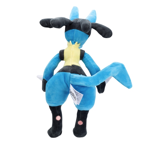 Pokemon 12" Large Lucario Plush - Officially Licensed - Generation IV Figure - Authentic Soft Stuffed Animal Toy 2+