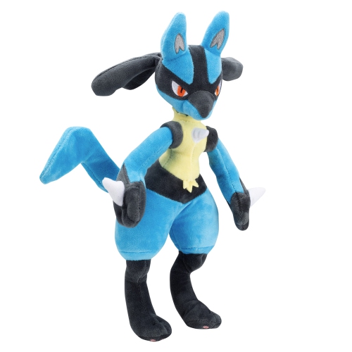 Pokemon 12" Large Lucario Plush - Officially Licensed - Generation IV Figure - Authentic Soft Stuffed Animal Toy 2+