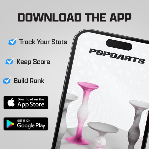 POPDARTS PRO Pack Game Set - Indoor, Outdoor Suction Cup Throwing Game - Competition with a POP