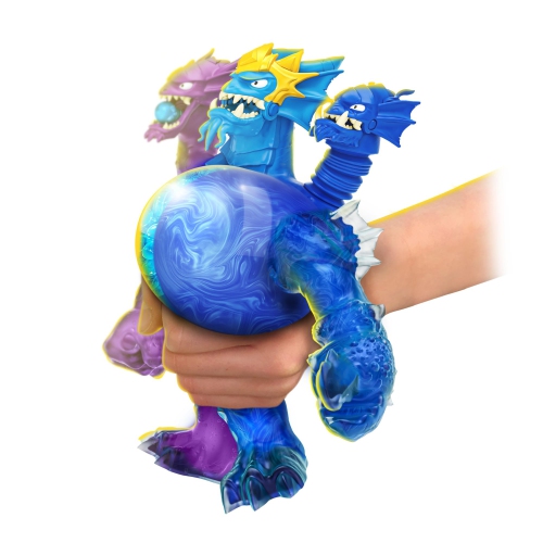 Heroes Of Goo Jit Zu Deep Goo Sea King Hydra Figure with Triple Attack 3 in 1 Goo Power. Plus Light and Sound Battle A..
