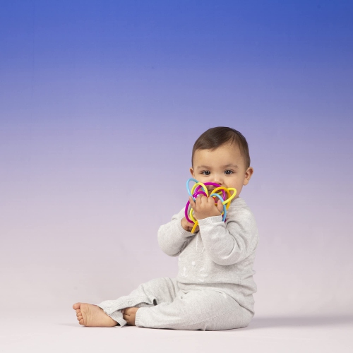 Manhattan Toy Winkel Rattle and Sensory Teether Toy