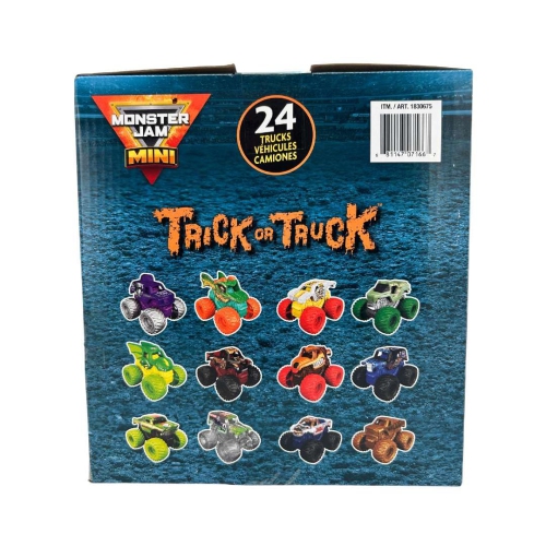 Monster Jam, Official Mini Mystery Collectible Monster Truck 24-Pack, Series 15, Great Gift for Birthday Parties