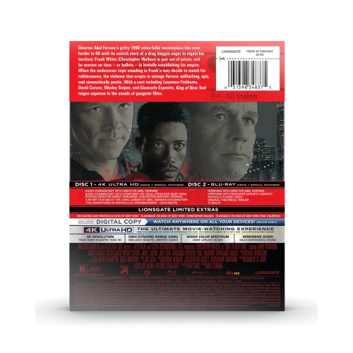 King of New York [Steelbook] [4K UHD + Blu-ray]