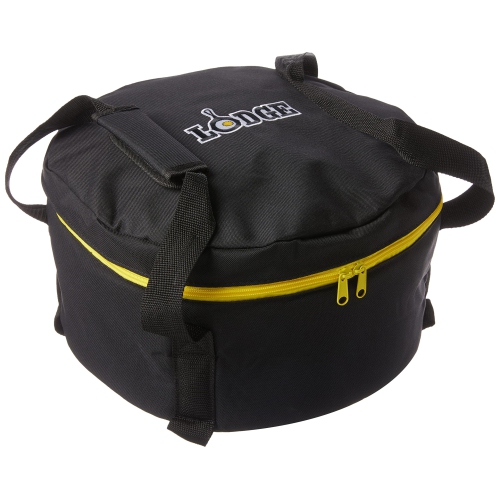 Lodge Bag Camp Dutch Oven Tote, 12 Inch, Black