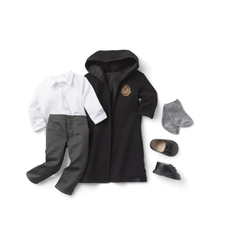 American Girl Harry Potter 18-inch Doll Hogwarts Uniform with Pants Outfit and Robe Featuring School Crest, for Ages 6+