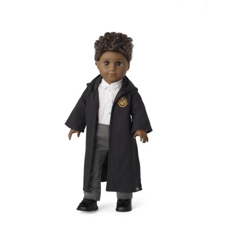 American Girl Harry Potter 18-inch Doll Hogwarts Uniform with Pants Outfit and Robe Featuring School Crest, for Ages 6+