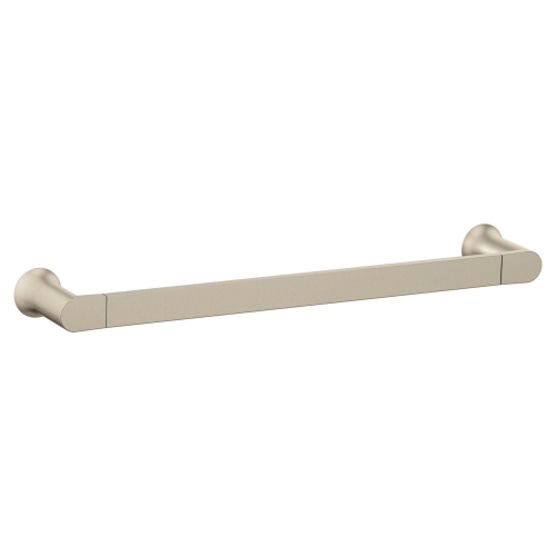 Moen BH3818BN Genta Modern 18-Inch Towel Bar, Brushed Nickel