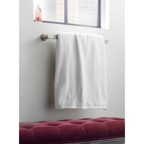 Moen BH3818BN Genta Modern 18-Inch Towel Bar, Brushed Nickel