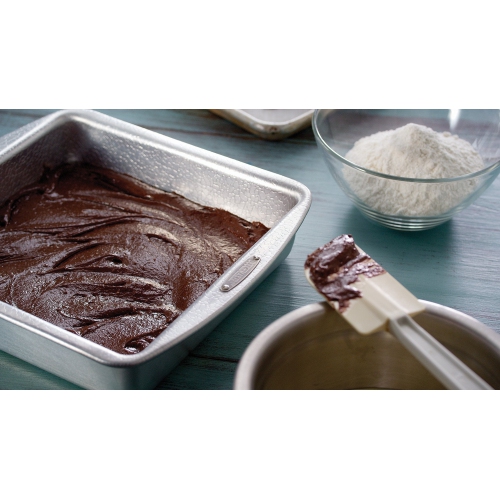 Moule à gâteau, moule carré, aluminium, antiadhésif, 9&nbsp;po