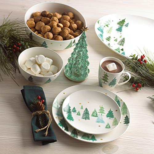 Lenox 880066 Balsam Lane 4-Piece Accent Plate Set