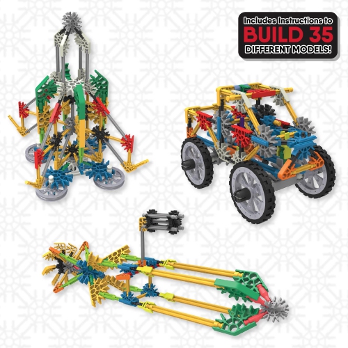 K'NEX - Adventure Wheels Building Set - 480 Pieces‚ STEM Building, Creative Construction Set‚ Ages 7+