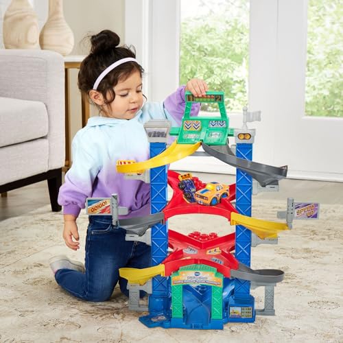 VTech Go! Go! Smart Wheels Dueling Spinning Spirals Raceway