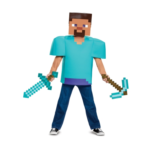 Disguise Costumes Minecraft Pickaxe Accessory, One Size