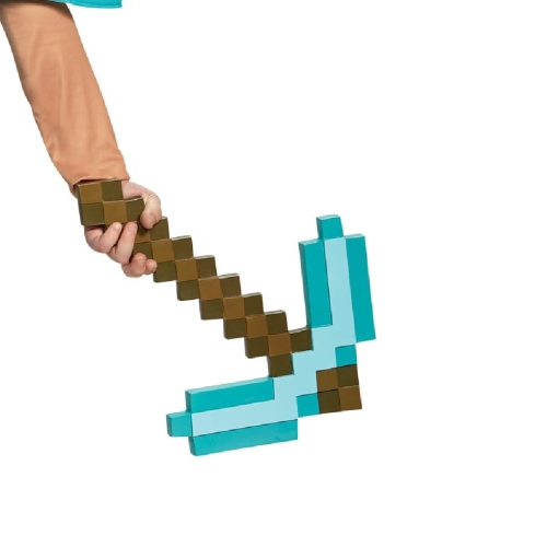 Disguise Costumes Minecraft Pickaxe Accessory, One Size