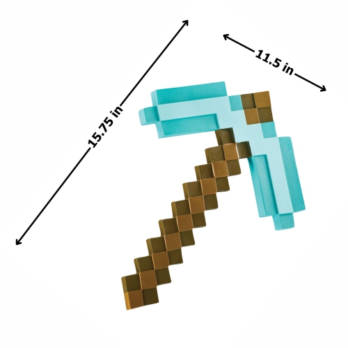 Disguise Costumes Minecraft Pickaxe Accessory, One Size