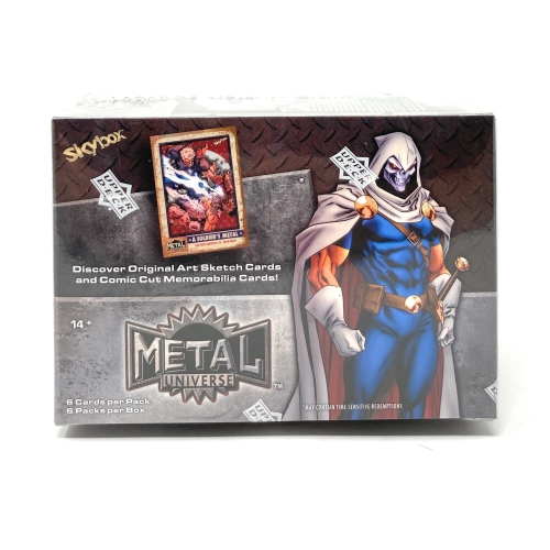Upper Deck 2024 Skybox Metal Universe Marvel Avengers Blaster Box