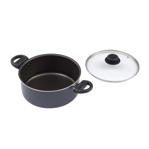 Good Cook 5 quart Dutch Oven with Lid, Black