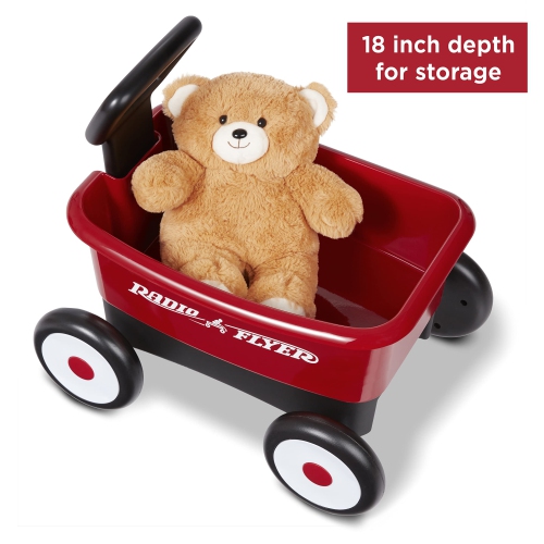 Radio Flyer My 1st Wagon with Teddy Bear Red