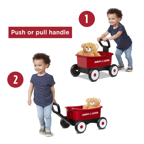 Radio Flyer My 1st Wagon with Teddy Bear Red