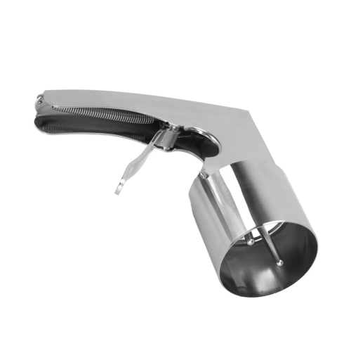 Old Time Ice Cream Scooper, S304 Stainless Steel Cylinder Ice Cream Scoop Cylinder Ergonomic Design Adjustable Thickness