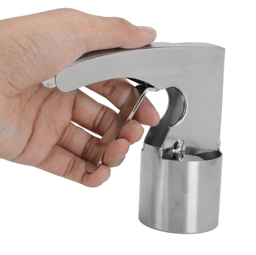 Old Time Ice Cream Scooper, S304 Stainless Steel Cylinder Ice Cream Scoop Cylinder Ergonomic Design Adjustable Thickness