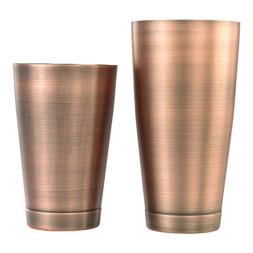 Barfly M37009ACP Cocktail Shaker, Set, Antique Copper