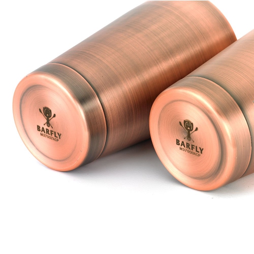 Barfly M37009ACP Cocktail Shaker, Set, Antique Copper