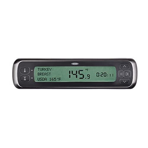 OXO 11231300G Chef Leave-in Thermometer, Black/White