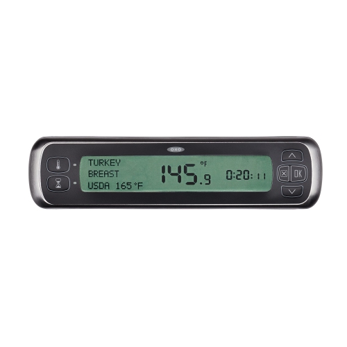 OXO 11231300G Chef Leave-in Thermometer, Black/White