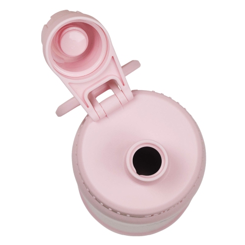 Takeya 885395510545 Actives Insulated Stainless Steel Bottle, Spout Lid Blush 24oz