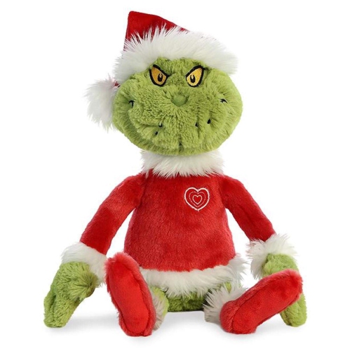 Aurora Dr. Seuss Santa Grinch 19" Plush