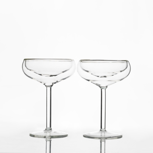 Verres à champagne Outset Coupe, ensemble de 2