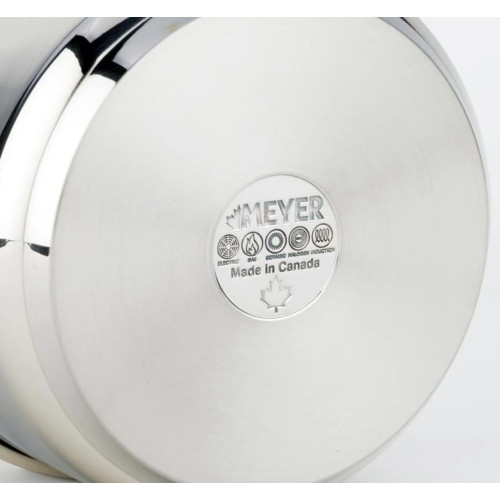 Meyer - Confederation Stainless Steel Saucepan with Lid, Induction Cooktop Compatible