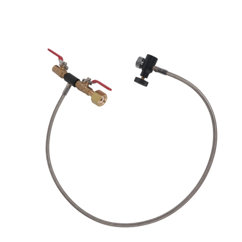 CGA-320 CO2 Cylinder Refill Adapter Bottle Connector CO2 Tank Soda Maker Accessories with Hose for Filling Tank(36in G..