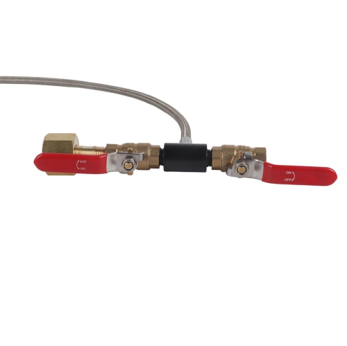 CGA-320 CO2 Cylinder Refill Adapter Bottle Connector CO2 Tank Soda Maker Accessories with Hose for Filling Tank(36in G..