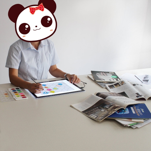 GAOMON B4 Size LED Light Box 5 Millimeters Ultrathin Light Pad USB Art Tracing Board for Sketch Copy and Handwork - GB4