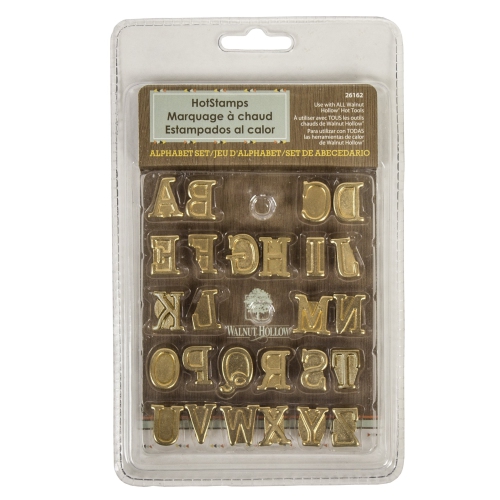 Walnut Hollow Hotstamps Alphabet Set