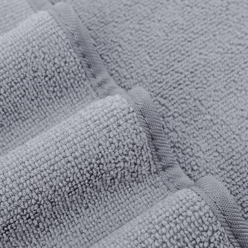 Ensemble de serviettes de bain en 30&nbsp;po microfibre non pelucheuse, 60 serviettes de bain en polyte, séchage rapide, 6 pièces