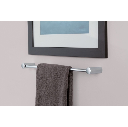 Moen YB0424CH Align 24-Inch Modern Single Towel Bar, Chrome, 23.98" x 2.28" x 3.31"