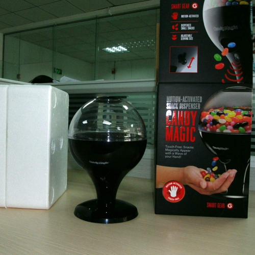 Roexboz Candy Dispenser, Automatic Mini Dispenser for Candy and Dry Fruits, 26cm