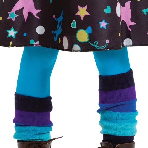 Disguise Luna Lovegood Costume for Kids,Official Deluxe Harry Potter Luna Outfit Coat and Leggings,Girl SizeM(7-8),Mul..