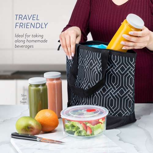 Paksh Novelty Glass Mason Jar with Airtight Lid – 16 Oz BPA-Free Reusable Wide Mouth Drinking Bottle 12 Pack