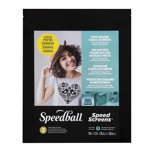 Speedball Speed Screens, 10 Inch X 12 Inch, 3-Pack