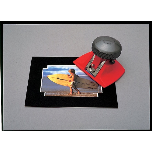 NT Professional Mat Cutter, 45 Degree Bevel Mat Board Cutter, 1 Cutter, Aluminum Die-Cast Grip, Red